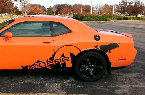 DODGE Challenger R/T MOPAR Splash Aufkleber Vinyl Aufkleber