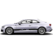 Q3 Logo Seitenstreifen Vinyl-Aufkleber Set für Audi Q3_4