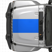 Zentraler breiter Haubenstreifen Vinylaufkleber für Jeep Wrangler 2007+_2
