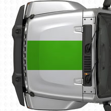 Zentraler breiter Haubenstreifen Vinylaufkleber für Jeep Wrangler 2007+_3