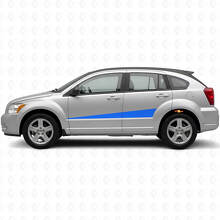 Erweiterndes Vinyl-Aufkleber-Set für Seitestreifen für Dodge Caliber 2007+_2