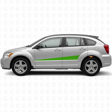 Erweiterndes Vinyl-Aufkleber-Set für Seitestreifen für Dodge Caliber 2007+_3