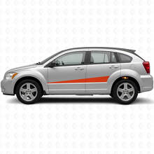 Erweiterndes Vinyl-Aufkleber-Set für Seitestreifen für Dodge Caliber 2007+_4
