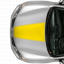 Schwarz Umriss Motorhauben Vinyl-Aufkleber für Toyota RAV4 2013+_5
