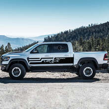 TRX Style Türseitenstreifen Vinyl-Aufkleberset für Dodge Ram Rebel 2021+_2