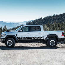 Rebel Style Tür-Seitenstreifen Vinyl-Aufkleber-Set für Dodge Ram Rebel 2021+_3