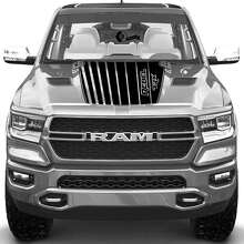 TRX Rebel Haubenstreifen Vinyl-Aufkleber für Dodge Ram Rebel 2021+_2