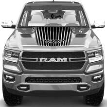 TRX Rebel Haubenstreifen Vinyl-Aufkleber für Dodge Ram Rebel 2021+_4