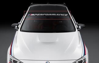 BMW M Performance neue Windschutzscheiben-Banner-Vinyl-Aufkleber
