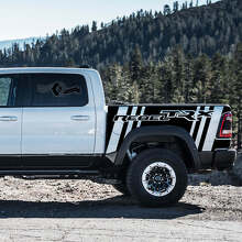 TRX Rebel Seitenstreifen Vinyl-Aufkleberset für Dodge Ram Rebel 2021+_4