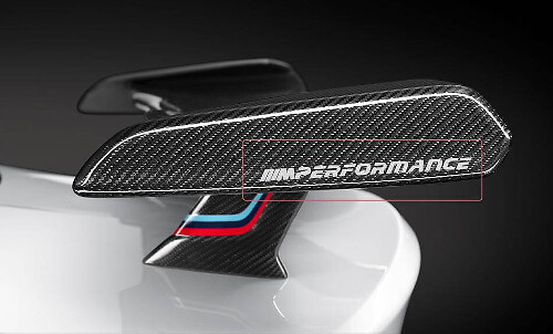 BMW M Performance neue Spoiler-Vinyl-Aufkleber-Aufkleber
