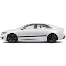 Dekoriertes Seitenstreifen-Vinylaufkleber-Kit für Lincoln MKZ_2