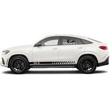 Dekoriertes Seitliches Streifen-Vinylaufkleber-Set für Mercedes Benz GLE_3