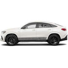 Dekoriertes Seitliches Streifen-Vinylaufkleber-Set für Mercedes Benz GLE_4