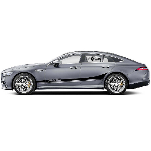 AMG Style Seitenstreifen Vinyl-Aufkleber-Set für Mercedes Benz AMG GT3
