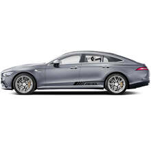 AMG Style Seitenstreifen Vinyl-Aufkleber-Set für Mercedes Benz AMG GT3_4