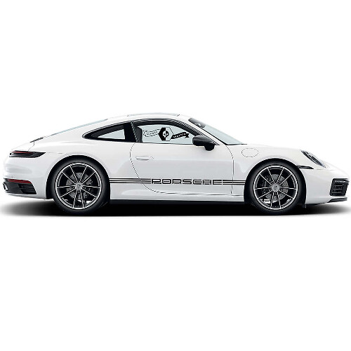 Markenspezifisches Vinyl-Streifen-Set für Porsche Carrera 911_1