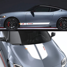 Nismo Kontur Motorhauben- und Seitestreifen Vinyl-Aufkleber-Set für Nissan Z Nismo 2024_3
