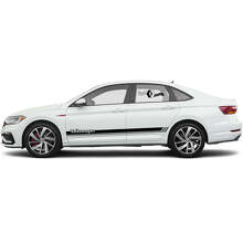 Volkswagen Schriftzug Seitenstreifen Vinyl-Aufkleber Set für Volkswagen Jetta_2