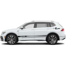 Dekoratives Seitenstreifen-Vinylaufkleberset für Volkswagen Tiguan_2