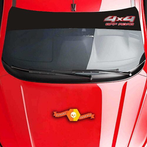 4x4 Offroad Windschutzscheiben Vinylaufkleber für Autos