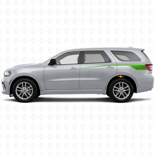 Verjüngende hintere seitliche Streifen Vinyl-Aufkleber-Set für Dodge Durango 2011+_3