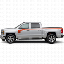 Hockey-Stick-Design mit unterer Umriss-Seiten-Vinyl-Aufkleber-Kit für Chevy Silverado 1500 2014+_4
