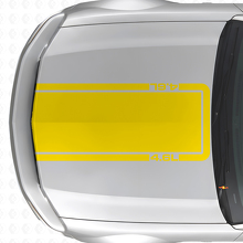 4,6L Motorhauben-Konturstreifen Vinyl-Aufkleber für Musclecar Musclecarmodel Mach 1 2005-09_5