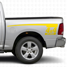 4x4 Offroad Heck Seitenstreifen Vinyl-Aufkleber Kit für Dodge Ram 2009-18_5