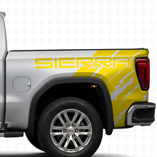 Markenspezifischer, Used-Look Seitenvinyl-Aufkleber-Kit für GMC Sierra 2019_5