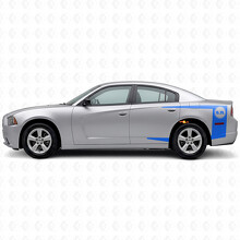 5,7L Heckband-Streifen Seitenwand-Vinyl-Aufkleber für Dodge Charger 2011-2014_2