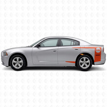 5,7L Heckband-Streifen Seitenwand-Vinyl-Aufkleber für Dodge Charger 2011-2014_4