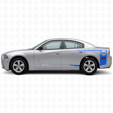 Individuelle Tail Band Streifen Seitenwand Vinyl Aufkleber Sticker für Dodge Charger 2011-2014_2