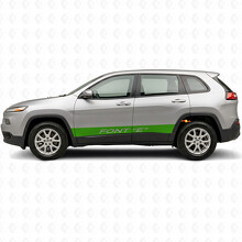 Benutzerdefinierte gerade Streifen Seiten-Vinylaufkleber für Jeep Cherokee 2014-2023_5