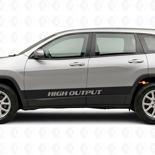Hochleistungs-Streifen-Side-Vinylaufkleber für Jeep Cherokee 2014-2023_1