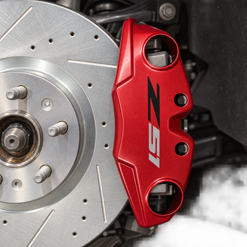 Satz mit 4 Vinylaufklebern für Bremssattel passend für Chevrolet Corvette C8 Z51