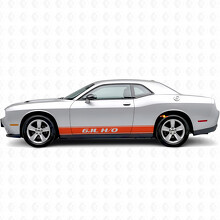 6,1L H/O Umrissstreifen Rocker Panel Vinylaufkleber für Dodge Challenger_4