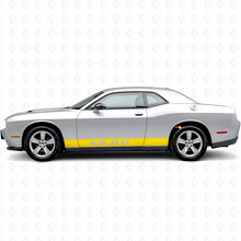 6,1L H/O Umrissstreifen Rocker Panel Vinylaufkleber für Dodge Challenger_5