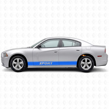 Sportumriss-Streifen Seiten-Vinyl-Aufkleber für Dodge Charger 2011-2014_2