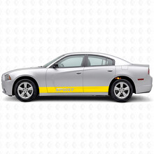 Sportliche gerade Streifen Seiten Vinyl-Aufkleber für Dodge Charger 2011-2014_5