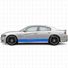 Gerade Streifen Seitenvinyl-Aufkleber für Dodge Charger 2015-2026_2