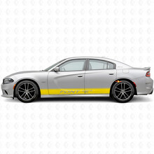 Individuelle Konturstreifen Seitenvinylaufkleber für Dodge Charger 2015-2026_5