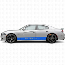 Individuelle gerade Seitenstreifen Vinyl-Aufkleber für Dodge Charger 2015-2026_2