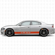 5,7L H/O Umriss-Streifen Seiten Vinyl Aufkleber für Dodge Charger 2015-2026_4