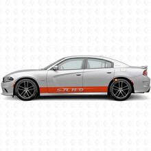 5,7L H/O gerade Streifen Seitlicher Vinylaufkleber für Dodge Charger 2015-2026_4