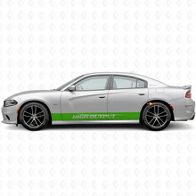 Hochleistungs-Gerade Streifen Seiten-Vinylaufkleber für Dodge Charger 2015-2026_3