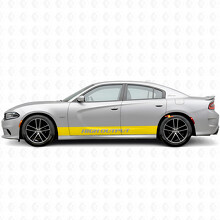 Hochleistungs-Gerade Streifen Seiten-Vinylaufkleber für Dodge Charger 2015-2026_5