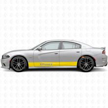 Sport Gerade Streifen Seiten Vinyl-Aufkleber für Dodge Charger 2015-2026_5