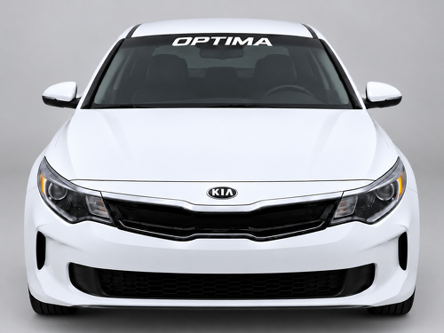 Optima Windshield Banner Vinyl-Aufkleber passend für Kia Optima