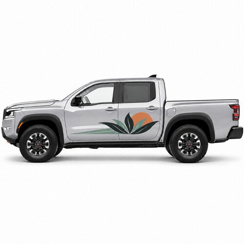 Agave Solstice Desert Sun Seiten Tür Vinyl Aufkleber Sticker für Nissan Frontier